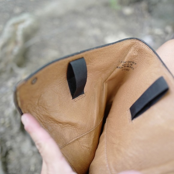 Frye Black Tall Leather Boots - Picture 10 of 10